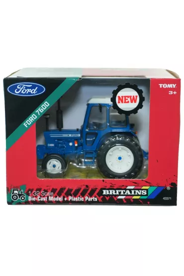 Britains Traktor Ford7600 na bli�niakach TOMY