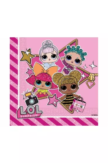 Godan Serwetki papierowe L.O.L. Surprise! 33 x 33 cm