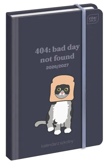 Interdruk Kalendarz szkolny 2026/27 A6 Funny Cat