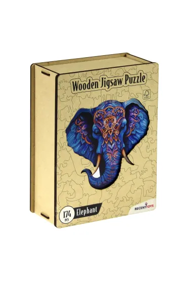 Puzzle 174 drewniane S�o� Recent Toys