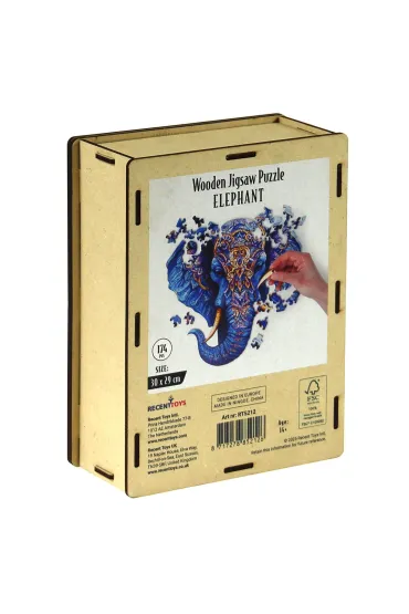 Puzzle 174 drewniane S�o� Recent Toys