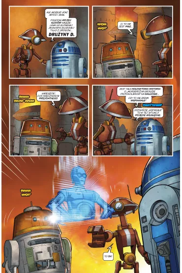 Mroczne droidy. Dru�yna D. Star Wars - Marc Guggenheim