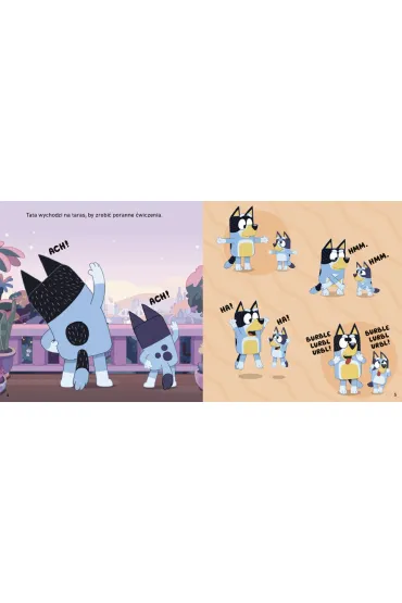 Bluey. Papugowanie. Moja czytanka
