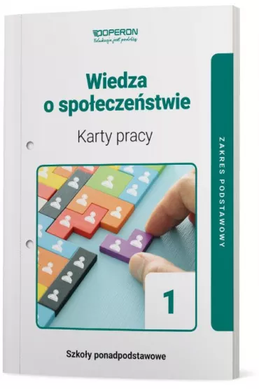 Wiedza o spoeczestwie 1. Karty pracy. Zakres podstawowy. Szkoy ponadpodstawowe