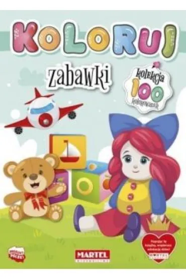 Zabawki. Koloruj