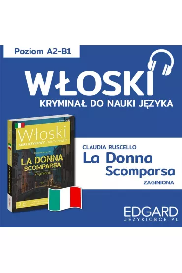 Audiobook W�oski z krymina�em. La donna scomparsa. S�owniczek mp3 - Claudia Ruscello, Wojciech W�sowicz