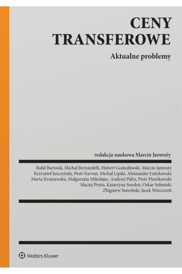 eBook Ceny transferowe pdf epub - Jacek Wieczorek, Marcin Jamroy, Piotr Karwat, Micha  Bernardelli, Andrzej  Pays, Hubert Godusawski