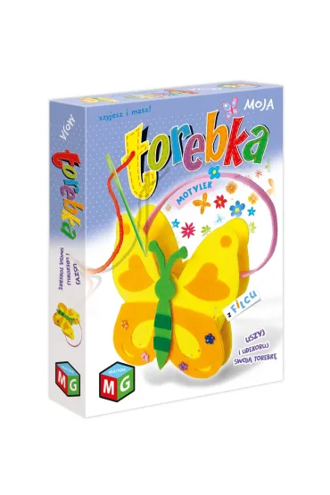 Moja torebka z filcu Motylek Multigra