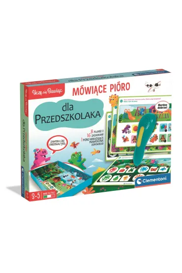 M�wi�ce Pi�ro 500 Pyta� dla przedszkolaka Clementoni