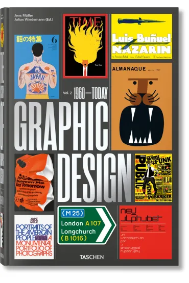 The History of Graphic Design. Vol. 2. 1960&ndash;Today wer. angielska - Julius  Wiedemann, Jens M�ller