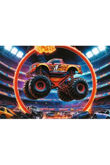 Puzzle 60 el. Monster truck Trefl