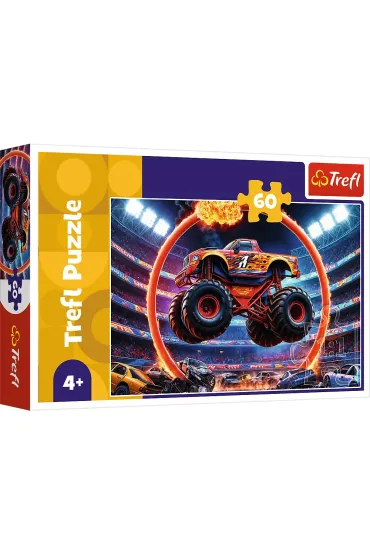 Puzzle 60 el. Monster truck Trefl
