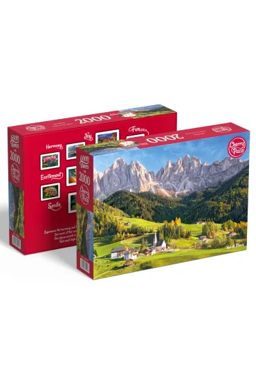 Puzzle 2000 el. Val di Funes 50217 CherryPazzi