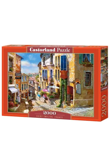Puzzle 2000 el. Saint Emilion Francja Castorland