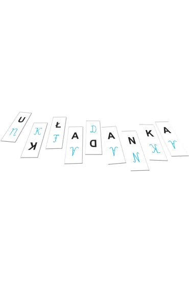 Uk�adanka. Literki dla przedszkolak�w i uczni�w klas 0-2