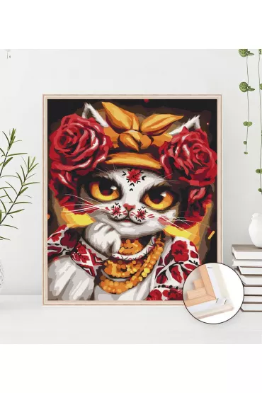 Twoje Hobby Malowanie po numerach - Kotka R�a 40x50cm