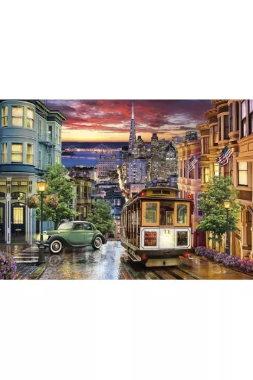 Puzzle 3000 el. High Quality Collection. San Francisco Clementoni