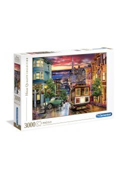 Puzzle 3000 el. High Quality Collection. San Francisco Clementoni