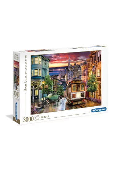 Puzzle 3000 el. High Quality Collection. San Francisco Clementoni