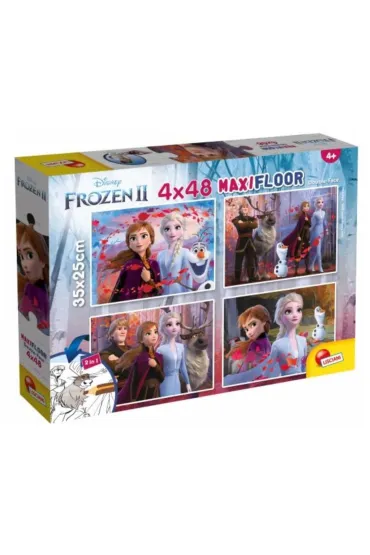 Puzzle 4x48 el. Kraina Lodu 2 Lisciani