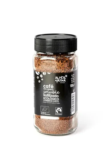 Alternativa Kawa rozpuszczalna arabica 100 % fair trade 100 g Bio