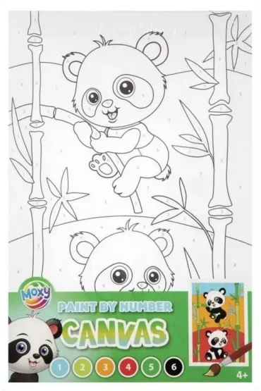 Malowania po numerach Panda Grafix