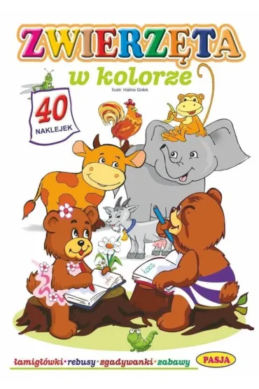 Zwierz�ta w kolorze - Halina Go�ek