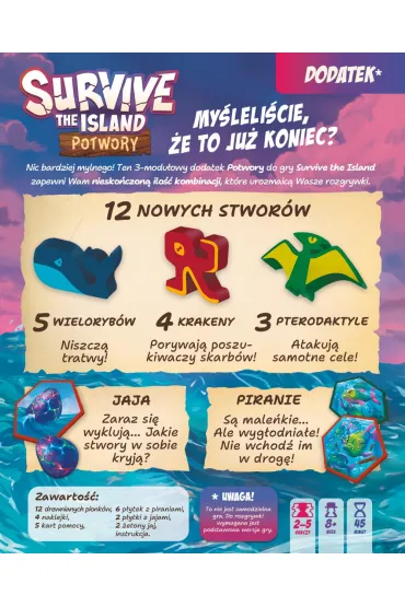 Survive the Island: Potwory Rebel