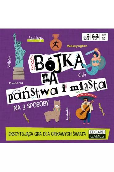 B�jka na pa�stwa i miasta. Ekscytuj�ca gra dla ciekawych �wiata Edgard