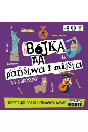 B�jka na pa�stwa i miasta. Ekscytuj�ca gra dla ciekawych �wiata Edgard