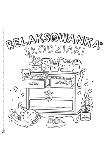 Relaksowanka S�odziaki. Antystresowe kolorowanie dla ka�dego - Vera  Spark