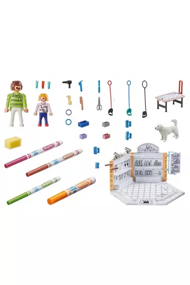 Playmobil Color Salon dla ps�w 71514