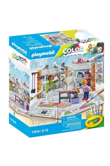 Playmobil Color Salon dla ps�w 71514