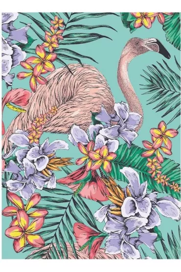 Museums & Galleries Karnet B6 z kopert� Flamingo