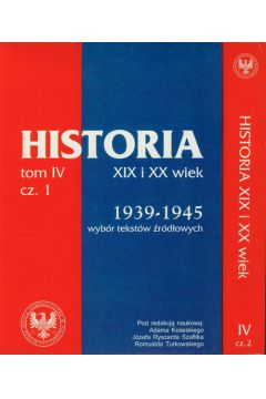 rda do dziejw Polski w XIX i XX wieku Tom IV Cz 1 i 2