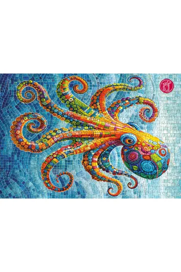 Puzzle 500 el. Splish Splash Octopus CherryPazzi
