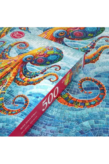 Puzzle 500 el. Splish Splash Octopus CherryPazzi