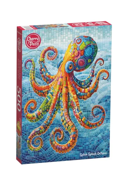 Puzzle 500 el. Splish Splash Octopus CherryPazzi