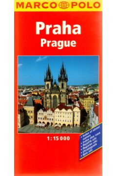 Praga. Mapa Marco Polo w skali 1:15 000 - praca zbiorowa