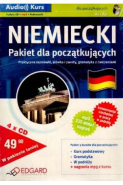 Niemiecki. Pakiet dla pocz�tkuj�cych. Audio kurs (ksi��ka + 4CD) - praca zbiorowa