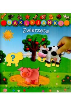 Zwierz�ta. Naklejanki - Nathalie Belineau, Jack Delaroche - Jack Delaroche