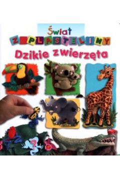 Dzikie zwierz�ta. Ksi��eczka z naklejkami - Emilie Beaumont, Nathalie Belineau