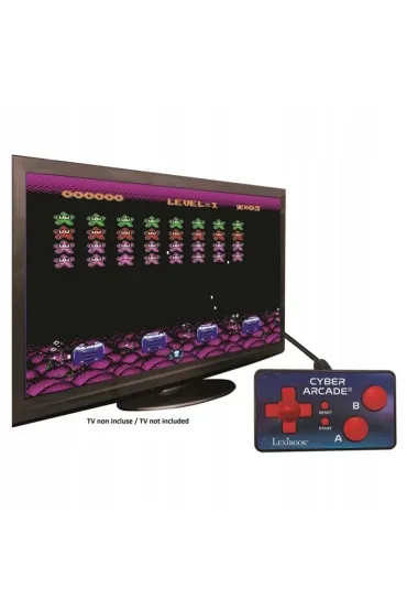 Konsola do gier telewizyjnych Cyber Arcade Lexibook DJG6500