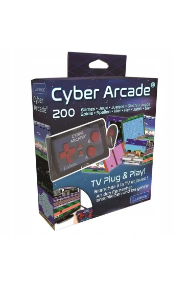 Konsola do gier telewizyjnych Cyber Arcade Lexibook DJG6500