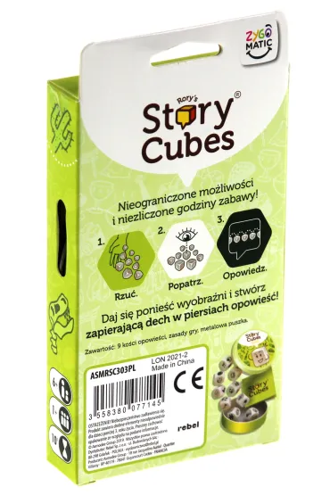 Story Cubes. Podr�e Rebel