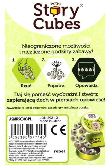 Story Cubes. Podr�e Rebel