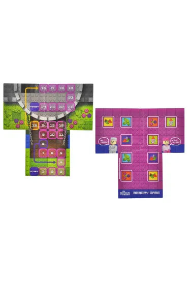 Klocki konstrukcyjne Blocks&Steps Smok i zamek