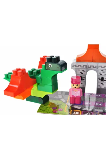 Klocki konstrukcyjne Blocks&Steps Smok i zamek