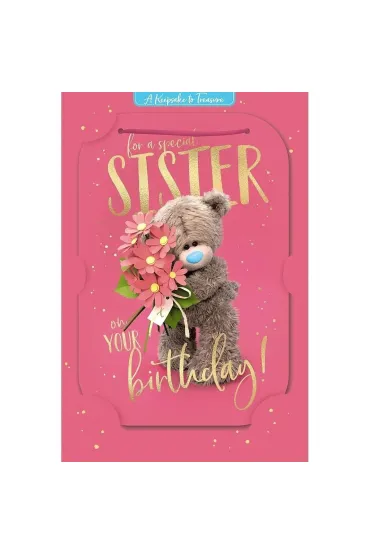 Carte Blanche Karnet holograficzny 3D For a special sister