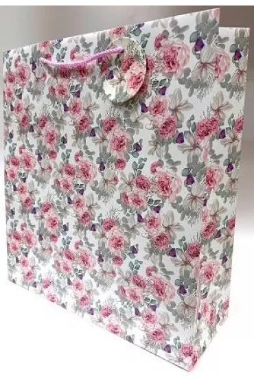 Fresh Torebka ozdobna matowa r�e 35x37x12cm
